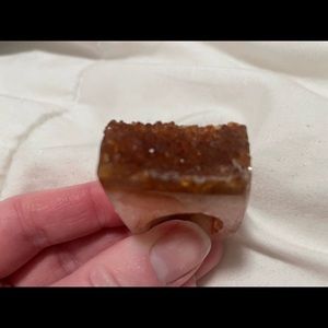 Hespera Gemfire Red Citrine Ring (as seen on “Game of Thrones”) size 10